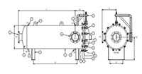 IHF Series Industrial High Flow Cartridge Housings - 2